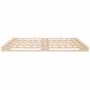 Cama de palets madera maciza pino doble pequeña 120x190 cm de vidaXL, Camas y somieres - Ref: Foro24-821427, Precio: 124,61 €...