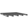 Cama de palets madera maciza pino gris 120x190 cm de vidaXL, Camas y somieres - Ref: Foro24-821429, Precio: 118,94 €, Descuen...