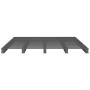 Cama de palets madera maciza pino gris 120x190 cm de vidaXL, Camas y somieres - Ref: Foro24-821429, Precio: 118,94 €, Descuen...