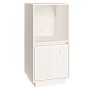 Aparador de madera maciza de pino blanco 38x35x80 cm de vidaXL, Aparadores - Ref: Foro24-814345, Precio: 39,89 €, Descuento: %
