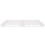 Cama de palets madera maciza pino blanca 120x190 cm de vidaXL, Camas y somieres - Ref: Foro24-821428, Precio: 139,50 €, Descu...