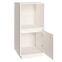 Aparador de madera maciza de pino blanco 38x35x80 cm de vidaXL, Aparadores - Ref: Foro24-814345, Precio: 39,89 €, Descuento: %