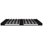 Cama de palets de madera maciza de pino negro 135x190 cm de vidaXL, Camas y somieres - Ref: Foro24-821436, Precio: 179,93 €, ...