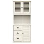 Aparador alto VIGO madera maciza de pino blanco 78x40x175 cm de vidaXL, Aparadores - Ref: Foro24-3188305, Precio: 318,33 €, D...