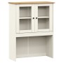 Aparador alto VIGO madera maciza de pino blanco 78x40x175 cm de vidaXL, Aparadores - Ref: Foro24-3188305, Precio: 318,33 €, D...