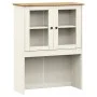 Aparador alto VIGO madera maciza de pino blanco 78x40x175 cm de vidaXL, Aparadores - Ref: Foro24-3188305, Precio: 306,81 €, D...
