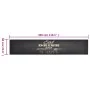 Alfombra de cocina lavable terciopelo negro 60x300 cm de vidaXL, Felpudos - Ref: Foro24-136560, Precio: 54,83 €, Descuento: %