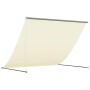Toldo retráctil de tela y acero crema 250x150 cm en Toldos | Comprar online en Foru.es