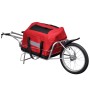 Remolque para bicicletas de una rueda con bolsa de almacenaje de vidaXL, Remolques para bicicletas - Ref: Foro24-90621, Preci...