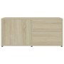 Mueble para TV madera contrachapada color roble 80x34x36 cm de vidaXL, Muebles TV - Ref: Foro24-801853, Precio: 50,35 €, Desc...
