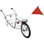 Remolque para bicicletas de una rueda con bolsa de almacenaje de vidaXL, Remolques para bicicletas - Ref: Foro24-90621, Preci...
