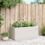 Jardinera PP blanco 80x36x35 cm en Macetas y jardineras | Comprar online en Foru.es