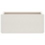 Jardinera PP blanco 80x36x35 cm en Macetas y jardineras | Comprar online en Foru.es