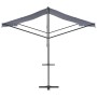 Toldo de pie tela y acero azul y blanco 500x300 cm en Sombrillas | Comprar online en Foru.es