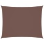 Toldo de vela rectangular tela Oxford marrón 3x4 m en Sombrillas | Comprar online en Foru.es