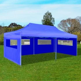 Carpa plegable pop-up azul 3x6 m de vidaXL, Carpas y cenadores - Ref: Foro24-41583, Precio: 219,68 €, Descuento: %