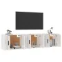 Muebles para TV de pared 3 uds blanco brillante 57x34,5x40 cm de vidaXL, Muebles TV - Ref: Foro24-3188344, Precio: 116,31 €, ...
