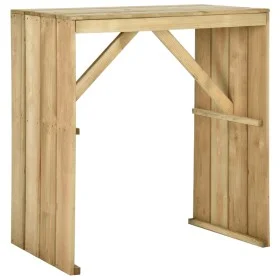 Mesa de bar de madera de pino impregnada 100x60x110 cm de vidaXL, Mesas de jardín - Ref: Foro24-318416, Precio: 143,48 €, Des...
