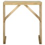 Mesa de bar de madera de pino impregnada 100x60x110 cm de vidaXL, Mesas de jardín - Ref: Foro24-318416, Precio: 146,53 €, Des...