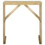 Mesa de bar de madera de pino impregnada 100x60x110 cm de vidaXL, Mesas de jardín - Ref: Foro24-318416, Precio: 143,48 €, Des...