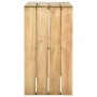 Mesa de bar de madera de pino impregnada 100x60x110 cm de vidaXL, Mesas de jardín - Ref: Foro24-318416, Precio: 146,53 €, Des...