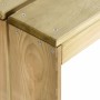 Mesa de bar de madera de pino impregnada 100x60x110 cm de vidaXL, Mesas de jardín - Ref: Foro24-318416, Precio: 146,53 €, Des...