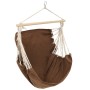 Silla Colgante / Hamaca Marrón Grande Tejido de vidaXL, Hamacas - Ref: Foro24-40592, Precio: 52,27 €, Descuento: %