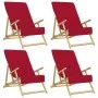 Toallas de playa 4 uds tela burdeos 400 g/m² 60x135 cm de vidaXL, Toallas de playa - Ref: Foro24-3157056, Precio: 46,32 €, De...