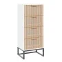 Aparador alto madera contrachapada blanco 40x30x95 cm de vidaXL, Aparadores - Ref: Foro24-352124, Precio: 135,22 €, Descuento: %
