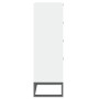 Aparador alto madera contrachapada blanco 40x30x95 cm de vidaXL, Aparadores - Ref: Foro24-352124, Precio: 137,64 €, Descuento: %