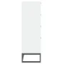 Aparador alto madera contrachapada blanco 40x30x95 cm de vidaXL, Aparadores - Ref: Foro24-352124, Precio: 135,22 €, Descuento: %