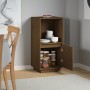 Aparador de madera maciza de pino marrón miel 38x35x80 cm de vidaXL, Aparadores - Ref: Foro24-814347, Precio: 42,01 €, Descue...