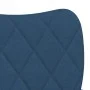 Sillas de comedor 2 unidades tela azul de vidaXL, Sillas de comedor - Ref: Foro24-344843, Precio: 104,64 €, Descuento: %