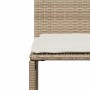 Set comedor de jardín 7 pzas con cojines ratán sintético beige en Conjuntos de jardín | Comprar online en Foru.es