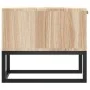 Mesa de centro hierro y madera contrachapada 80x40x35 cm de vidaXL, Mesas de centro - Ref: Foro24-352102, Precio: 94,89 €, De...
