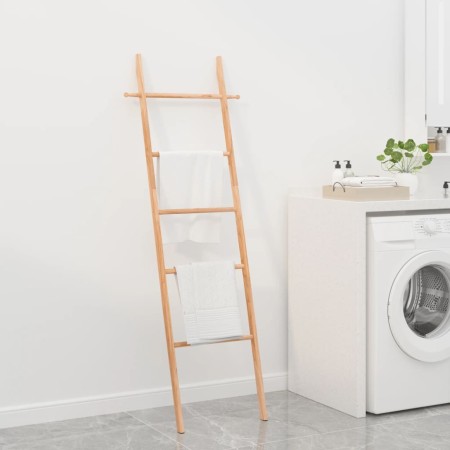 Toallero escalera madera maciza de nogal 170 cm de vidaXL, Escaleras de mano - Ref: Foro24-350375, Precio: 33,89 €, Descuento: %