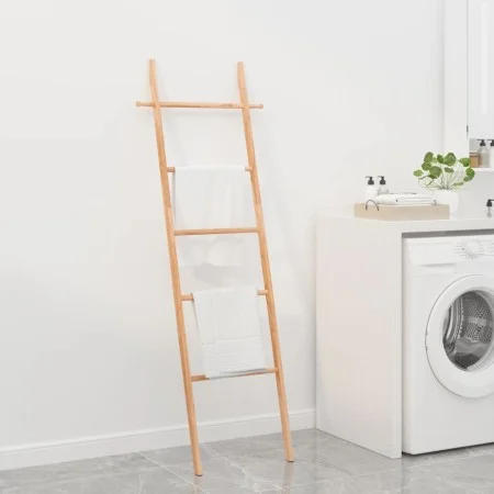 Toallero escalera madera maciza de nogal 170 cm de vidaXL, Escaleras de mano - Ref: Foro24-350375, Precio: 33,21 €, Descuento: %