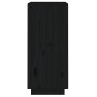 Aparador de madera maciza de pino negro 38x35x80 cm de vidaXL, Aparadores - Ref: Foro24-814348, Precio: 47,09 €, Descuento: %