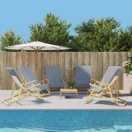Toallas de playa 6 uds tela gris 400 g/m² 60x135 cm de vidaXL, Toallas de playa - Ref: Foro24-3157053, Precio: 68,29 €, Descu...