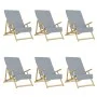 Toallas de playa 6 uds tela gris 400 g/m² 60x135 cm de vidaXL, Toallas de playa - Ref: Foro24-3157053, Precio: 68,29 €, Descu...