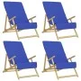 Toallas de playa 4 uds tela azul klein 400 g/m² 60x135 cm de vidaXL, Toallas de playa - Ref: Foro24-3157058, Precio: 46,52 €,...