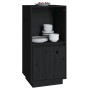 Aparador de madera maciza de pino negro 38x35x80 cm de vidaXL, Aparadores - Ref: Foro24-814348, Precio: 47,09 €, Descuento: %