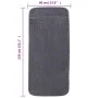 Toallas de playa 4 uds tela gris antracita 400 g/m² 60x135 cm de vidaXL, Toallas de playa - Ref: Foro24-3157054, Precio: 46,3...