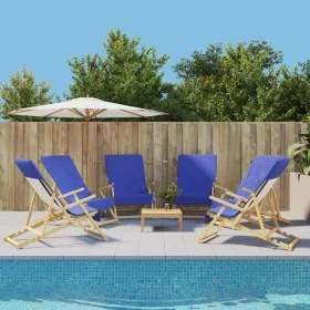 Toallas de playa 6 uds tela azul klein 400 g/m² 60x135 cm de vidaXL, Toallas de playa - Ref: Foro24-3157059, Precio: 68,50 €,...