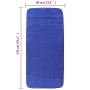 Toallas de playa 6 uds tela azul klein 400 g/m² 60x135 cm de vidaXL, Toallas de playa - Ref: Foro24-3157059, Precio: 69,41 €,...