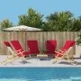 Toallas de playa 6 uds tela burdeos 400 g/m² 60x135 cm de vidaXL, Toallas de playa - Ref: Foro24-3157057, Precio: 64,88 €, De...