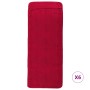 Toallas de playa 6 uds tela burdeos 400 g/m² 60x135 cm de vidaXL, Toallas de playa - Ref: Foro24-3157057, Precio: 66,67 €, De...