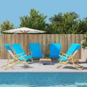 Toallas de playa 6 uds tela turquesa 400 g/m² 60x135 cm de vidaXL, Toallas de playa - Ref: Foro24-3157061, Precio: 74,92 €, D...