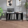 Mueble para discos madera contrachapada negro 100x38x48 cm de vidaXL, Almacenamiento para CD y DVD - Ref: Foro24-831982, Prec...