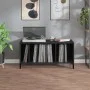 Mueble para discos madera contrachapada negro 100x38x48 cm de vidaXL, Almacenamiento para CD y DVD - Ref: Foro24-831982, Prec...